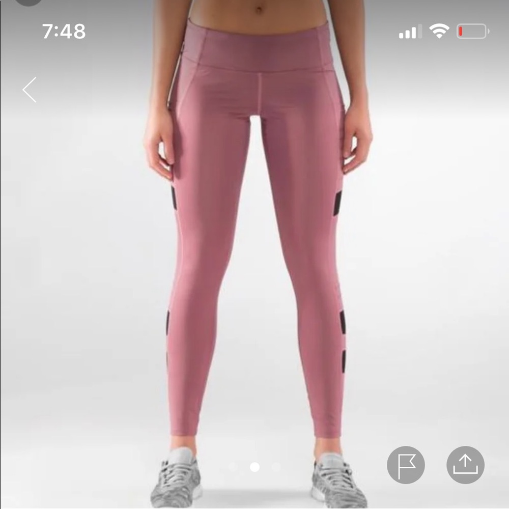 Virus rose gold leggings